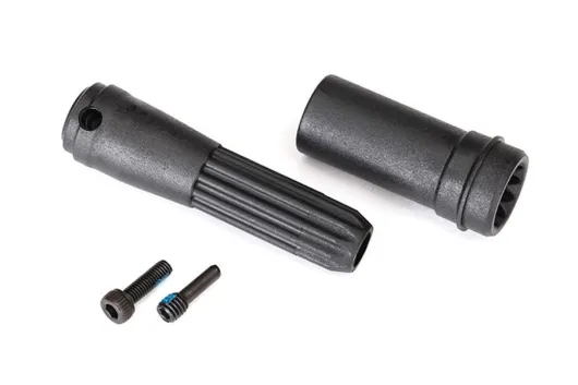 Traxxas Ersatzteile Zentral-Antriebswelle aus Kunststoff vorne für Unlimited Desert Racer 1/7