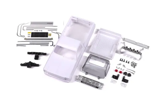 Traxxas Tuning Karosserie Chevy K10 weiß (benötigt Bemalung) für TRX-4M 1/18