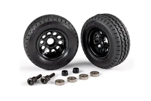 Traxxas Tuning Anhänger-Räder mit Kleinteilen für TRX-4M 1/18
