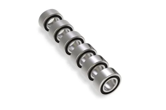 Traxxas Zubehör Kugellager-Set (3x6x2,5mm) Antrieb mit Gummidichtung in schwarz 6Stück für TRX-4M 1/18