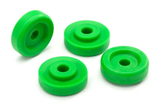 Traxxas Ersatzteile Reifenfelgenscheiben in grün 4Stück für MAXX 1/10