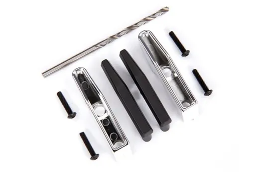 Traxxas Zubehör Bumper-Pads und Schutz in chrom (für TRX9126 oder TRX9127) für TRX-4 1/10