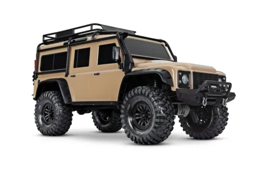 Traxxas TRX-4 LR Defender sand 1/10 Crawler RTR Brushed Clipless ohne Akku oder Lader
