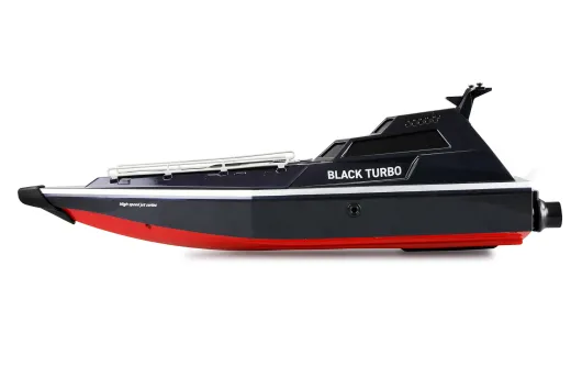 Amewi RC Boot Black Turbo Militärboot mit Jetantrieb 420mm RTR in schwarz