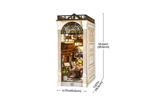 Lasercut Holzbausatz Bücherecke Arcade Dating - 148 Teile