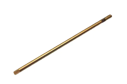 Ersatzspitze Innensechskant mit Titannitrid Beschichtung für 2,5mm, Durchmesser 3mm, Länge 10cm