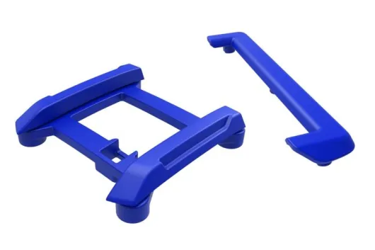 Traxxas Ersatzteile Skidplatte und Heckklappen Schutz in blau für Mini-Maxx 1/16