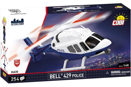 COBI Klemmbausteine Helicopter Bell 429 Police - 254 Teile