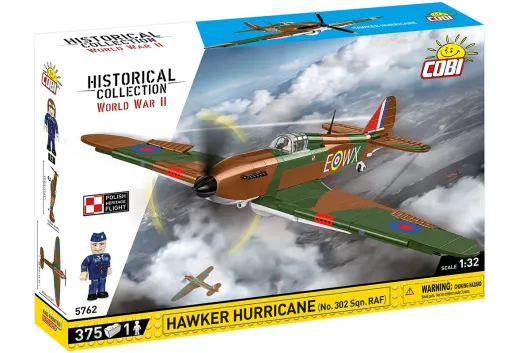 COBI Klemmbausteine Flugzeuge Hawker Hurricane No302 - 375 Teile