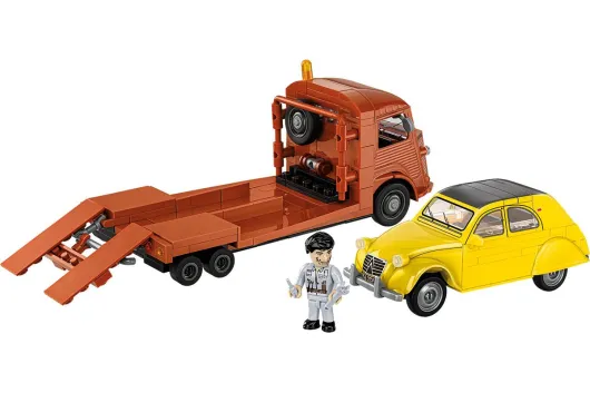 COBI Klemmbausteine Autos Citroen Type H Transporter mit 2CV Typ AZ - 278 Teile