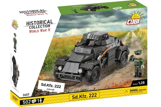 COBI Klemmbausteine Panzer Sonder Kraftfahrzeug 222 - 502 Teile