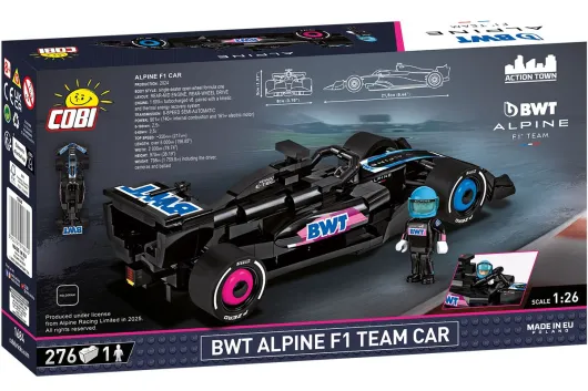 COBI Klemmbausteine Autos BWT Alpine F1 - 276 Teile