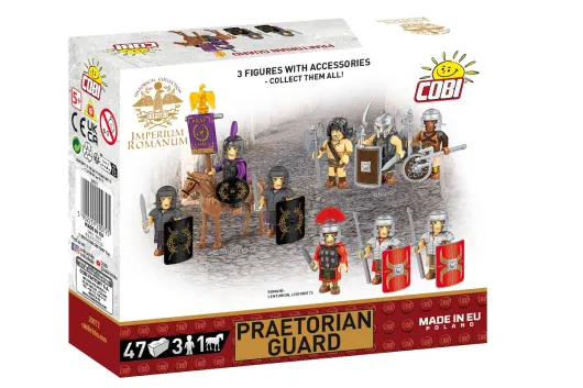 COBI Klemmbausteine Prätorianergarde Figuren und Ausrüstung - 47 Teile