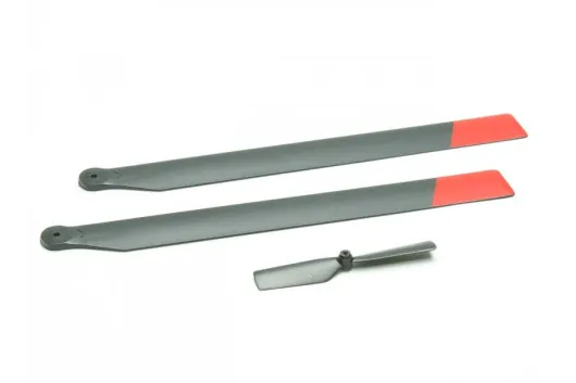 FliteZone Ersatzteile Rotorblätter für JetRanger Bell206