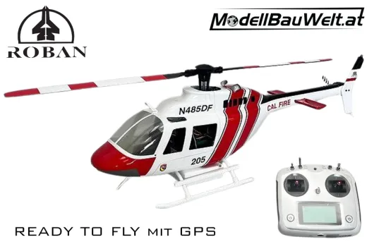 Roban RotorScale B206 Cal Fire 470 Hubschrauber mit GPS - RTF