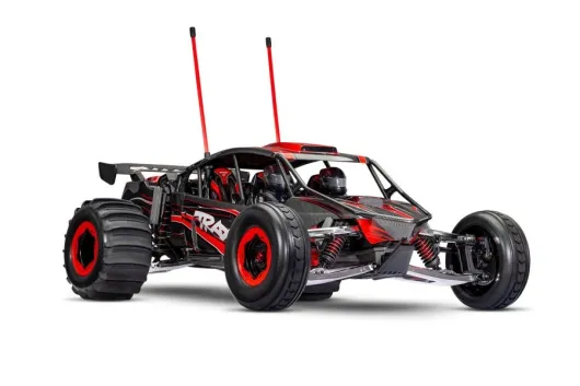 Traxxas FUNCO RWD 8S VXL 1/6 Sand Car in rot RTR Brushless ohne Akku oder Lader