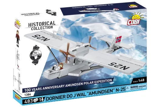 COBI Klemmbausteine Flugzeug Dornier Fo J Wal AMUNDSEN N-25 - 483 Teile