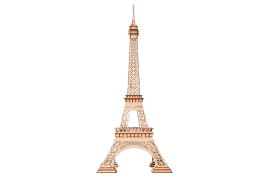 Lasercut Holzbausatz Standmodell Eiffelturm - 191 Teile