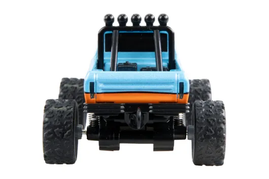 Amewi RC-Monstertruck Die Cast 1:64 RTR blau/orange mit Pistolensender