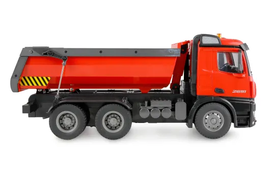 Amewi Mercedes-Benz Arocs Lizenz-Lkw Kipper 1:14 RTR in rot