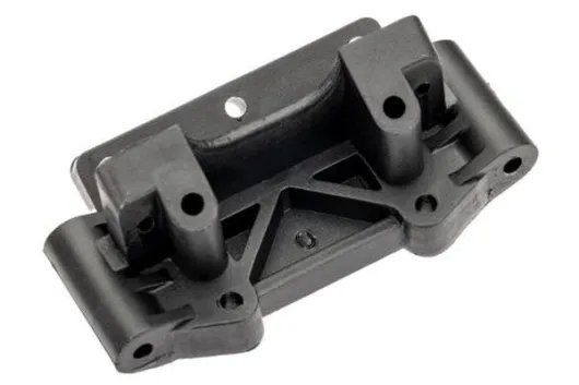 Traxxas Ersatzteile Bulkhead vorne schwarz für Bandit, Bandit VXL, Bigfoot, Bigfoot No. 1, Ford F-150 Raptor, Rustler, Rustler VXL, Slash 2WD, Slash 2WD BL-2S, Slash VXL 2WD, Stampede, Stampede VXL