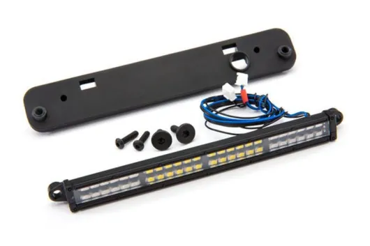 Traxxas Tuning High Voltage LED Licht-Leiste hinten 100mm (rot/Rückwärts weiß) für MAXX 1/10 und X-Maxx 1/7