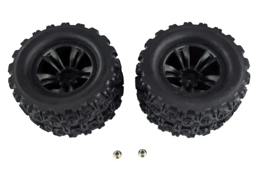 Amewi Ersatzteile Kompletträder 2Stück für Hyper Go MTX10 1:10