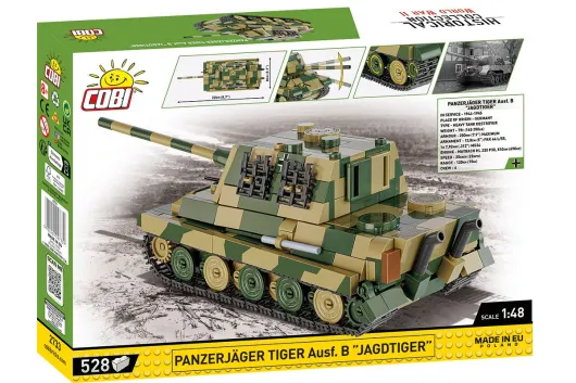 COBI Klemmbausteine Panzerjäger Tiger Ausf.B Jagdtiger - 528 Teile