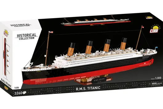 COBI Klemmbausteine Schiff R.M.S. Titanic 1:300 - 3260 Teile