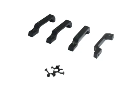 Traxxas Zubehör GPM Türgriffe in Schwarz 4Stück für TRX-4 und TRX-6 1/10