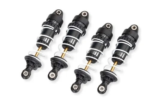 Traxxas Tuning GTR Dämpfer Lang in Grau mit Federn 4Stück für Mini-Maxx 1/16