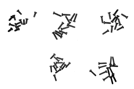 Amewi Ersatzteile Schrauben Set B für Hyper Go Buggy, Monstertruck, Truggy 1:16 und Truggy 1:14