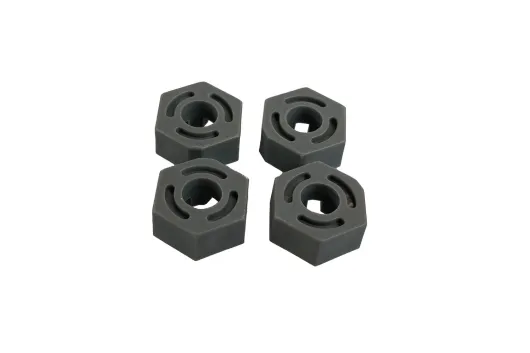 Amewi Ersatzteile Radmitnehmer 4Stück für Hyper Go Breaker ProDrift-1.4, Volkswagen Polo R WRC 1:14 und Buggy, Monstertruck, Truggy 1:16