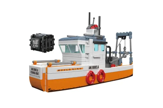 Mouldking Klemmbausteine Fischerboot - 420 Teile
