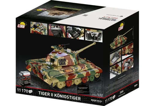 COBI Klemmbausteine Panzer Tieger II Königstiger - 11170 Teile