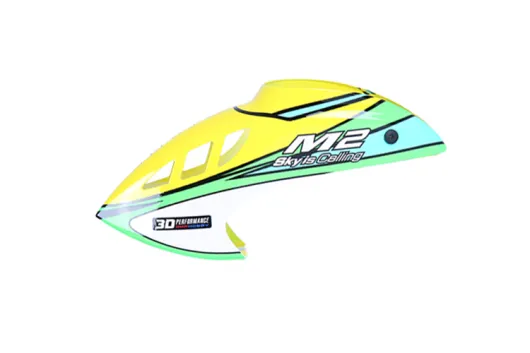 OMPHobby Ersatzteile Kabinenhaube Viper Gelb für M2V3 Pro und M2V3 Sport