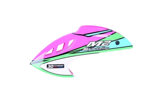 OMPHobby Ersatzteile Kabinenhaube Plasma Pink für M2V3 Pro und M2V3 Sport