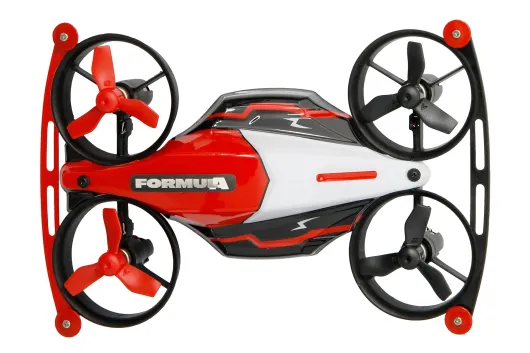 Amewi RC 2in1 FormulA Track Race Drohne in Rot mit Rennstrecke