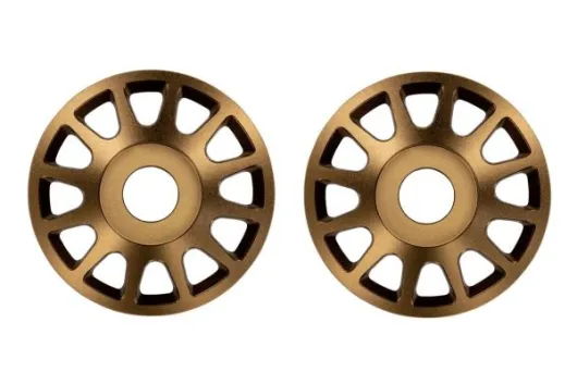 Traxxas Tuning Pro Scale Method Race Stern-Felgen aus Aluminium in Bronze 2Stück für Maxx-Slash 1/8 und UDR 1/7