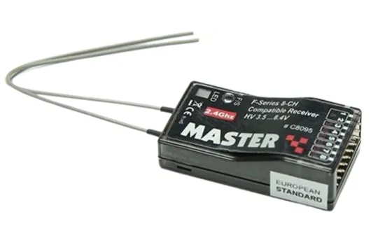 MASTER Empfänger F-8 (V3) kompatibler Empfänger mit Futaba Fasst Sendern