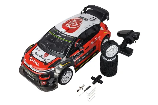 Amewi Hyper Go RC-Car Citroen C3 WRC Rallye 4WD Brushless 1:7 2,4GHz ARTR Set (ohne Akku, ohne Ladegerät)