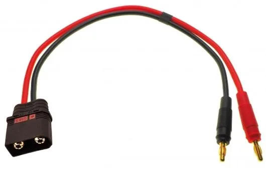 Ladekabel QS8-S mit 4mm Bananensteckern