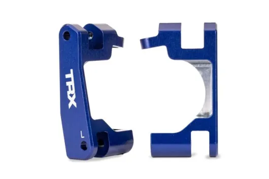 Traxxas Tuning Caster Blocks in Blau für TRX9080 Extreme HD für Bigfoot, Ford, Rustler, Slash, Stampede 4x4 1/10