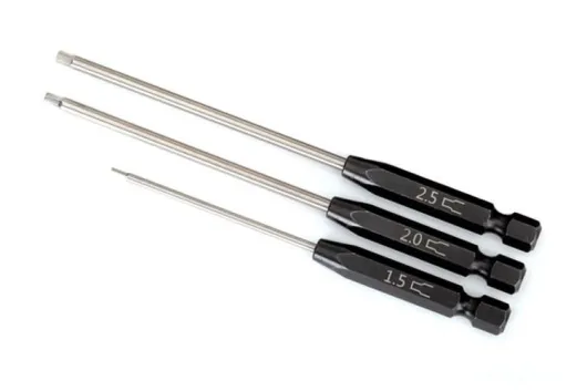 Traxxas Werkzeug-Set Speed-Bit Schraubendreher 3x Innensechskant 1/4 Zoll