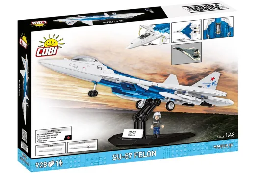 COBI Klemmbausteine Flugzeuge Suchoi SU-57 Felon - 928 Teile