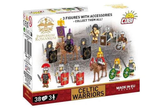 COBI Klemmbausteine Figuren Set Keltische Krieger - 38 Teile