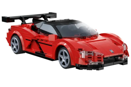CaDA Klemmbausteine Auto YangWang U9 Supercar RC Set RTR mit Fernsteuerung oder via APP und Antriebsset - 299 Teile