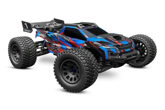 Traxxas XRT Ultimate 4x4 VXL blau 1/7 Stadium-Truck RTR Brushless, ohne Akku oder Lader