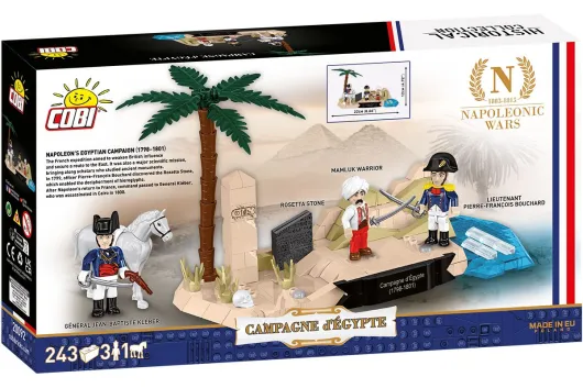COBI Klemmbausteine Set Campagne d'Égypte - 243 Teile