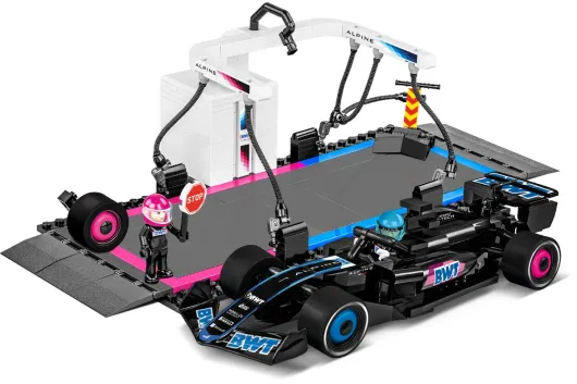 COBI Klemmbausteine BWT Alpine F1 Pit Stop - 477 Teile